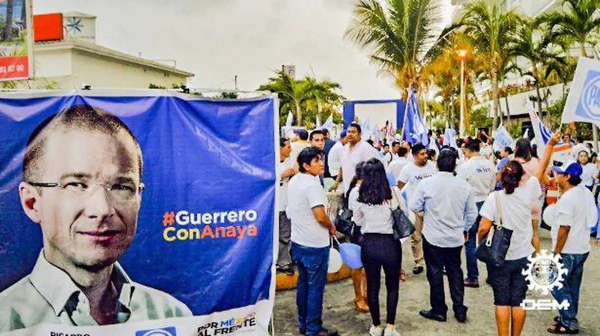 Acapulco - Anaya muy concreto y fortalecido, aseguró Evodio Velázquez